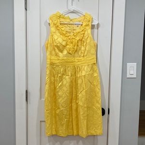 Size 14 Yellow Dress
